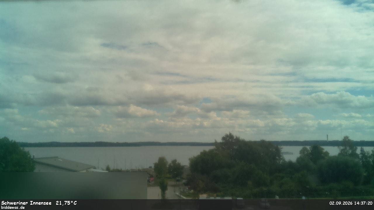 Archiv Foto Webcam Blick auf den Schweriner Innensee