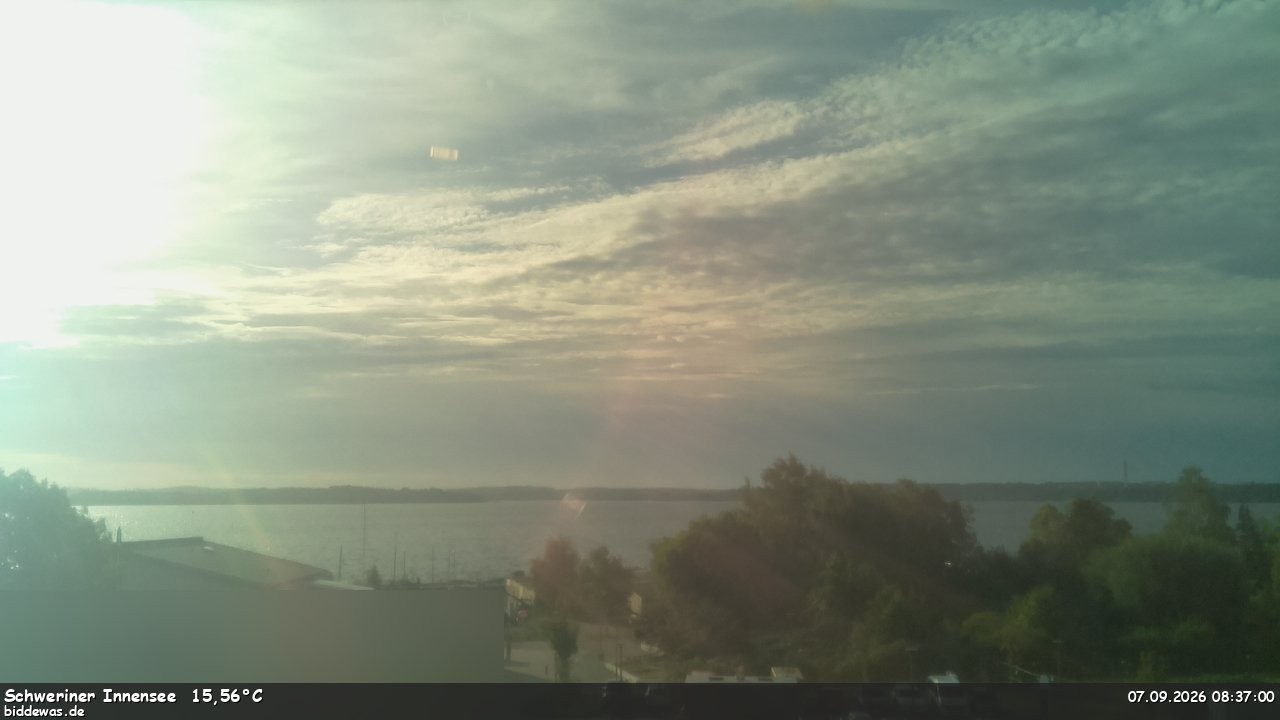 Archiv Foto Webcam Blick auf den Schweriner Innensee
