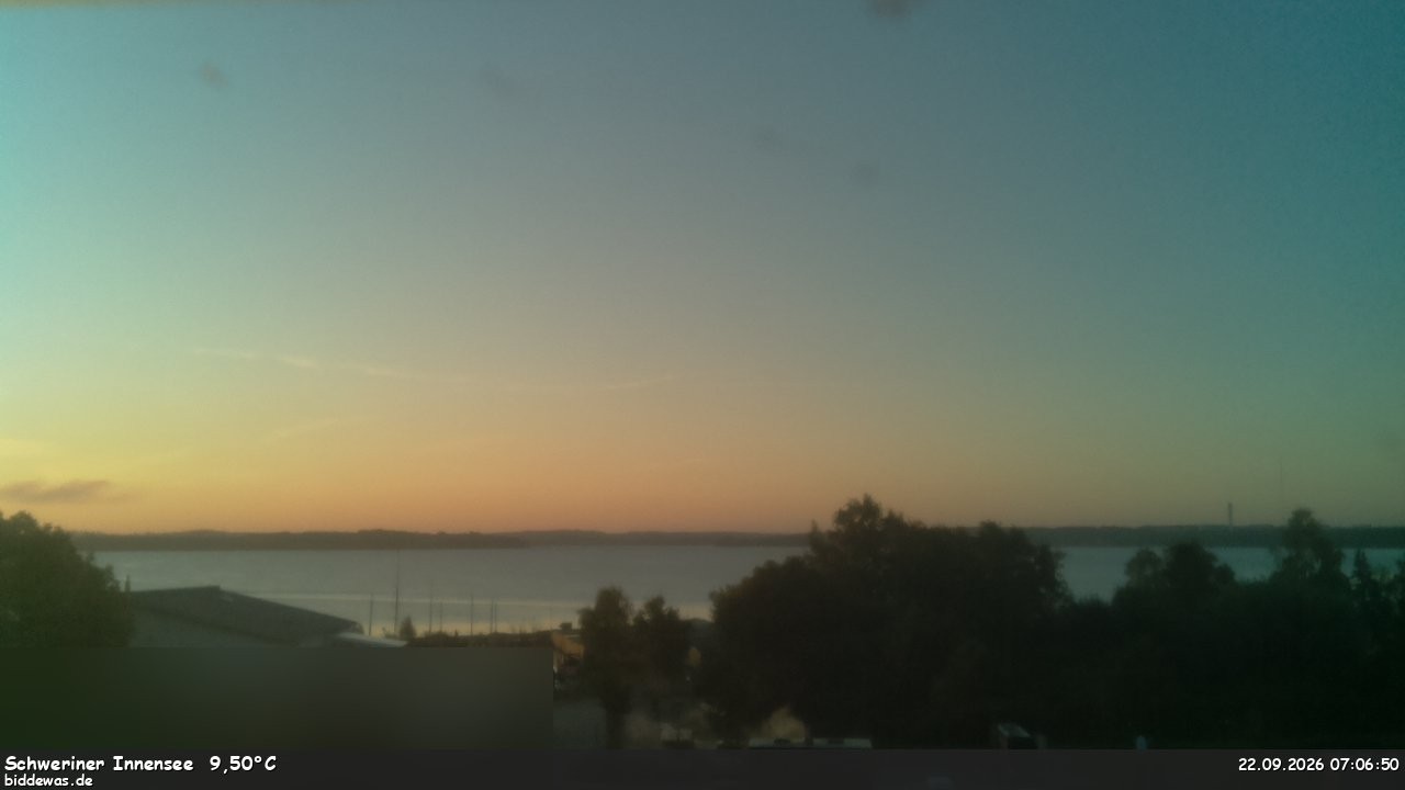 Archiv Foto Webcam Blick auf den Schweriner Innensee