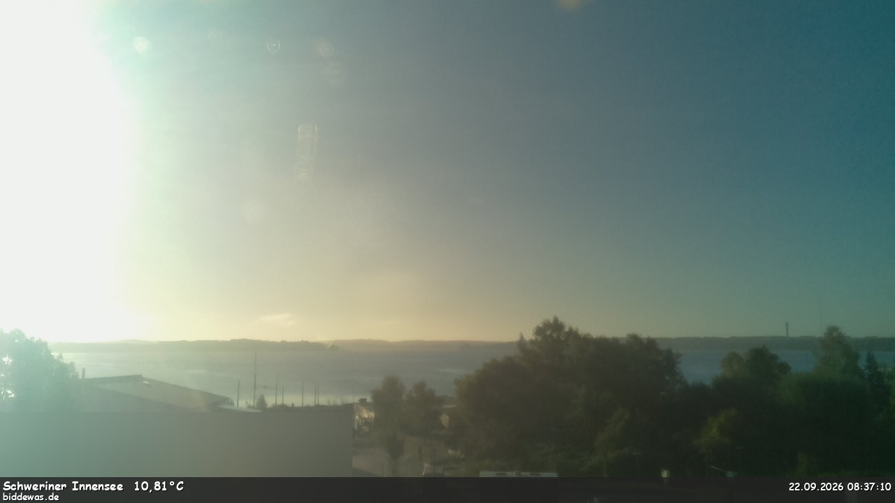 Archiv Foto Webcam Blick auf den Schweriner Innensee