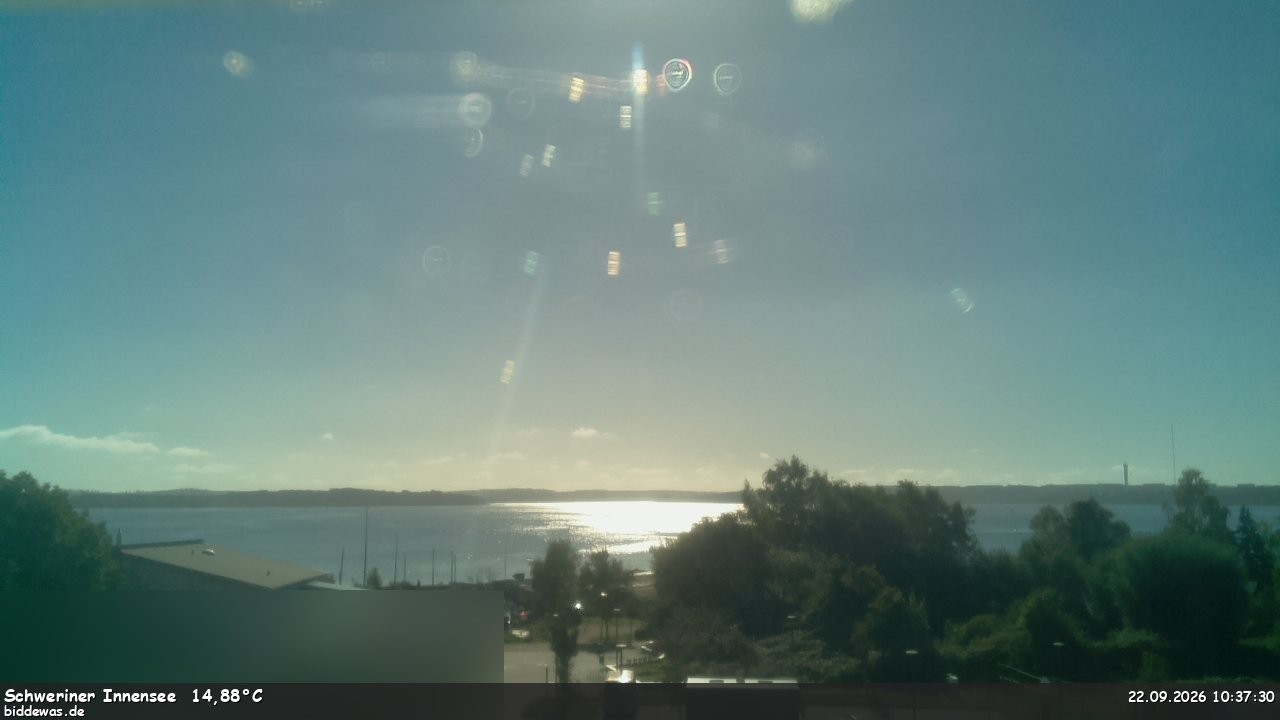 Archiv Foto Webcam Blick auf den Schweriner Innensee