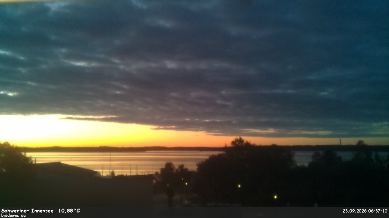 Archived image Webcam View of Lake Schwerin