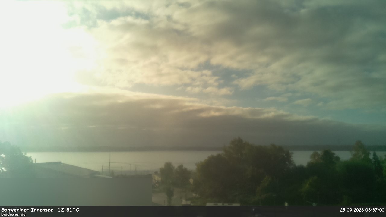 Archiv Foto Webcam Blick auf den Schweriner Innensee
