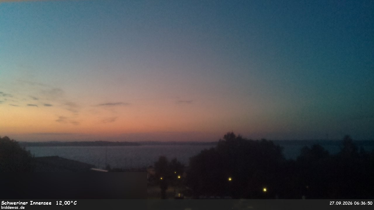 Archiv Foto Webcam Blick auf den Schweriner Innensee