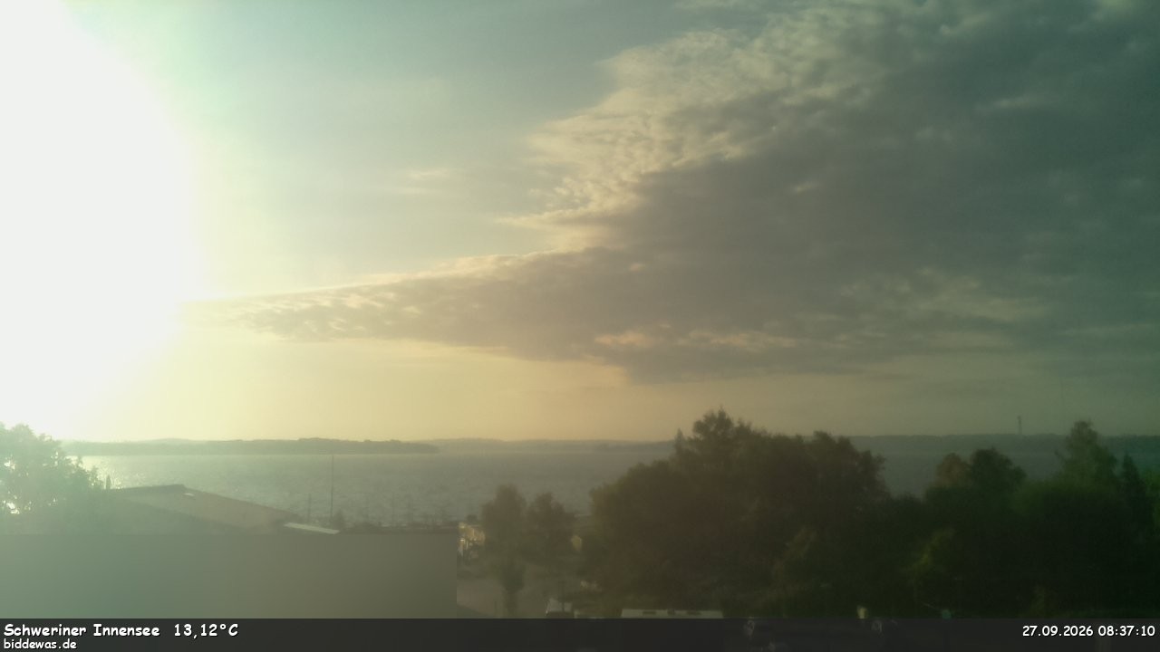 Archiv Foto Webcam Blick auf den Schweriner Innensee
