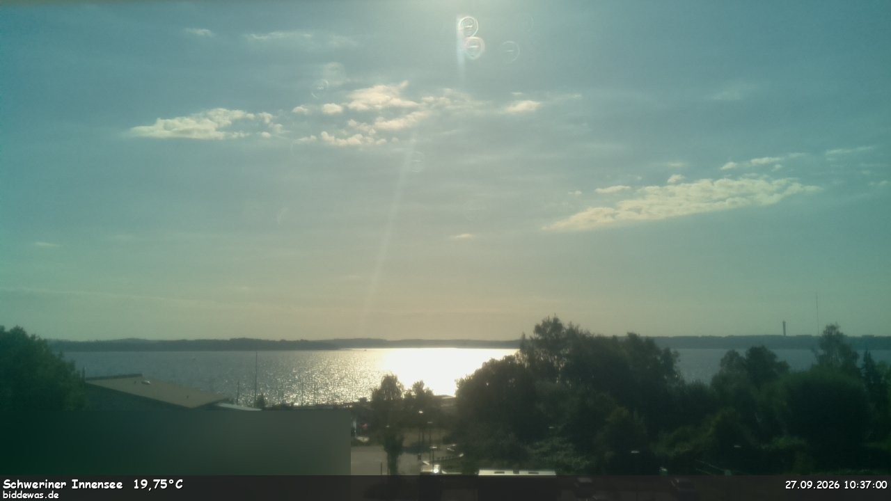 Archiv Foto Webcam Blick auf den Schweriner Innensee