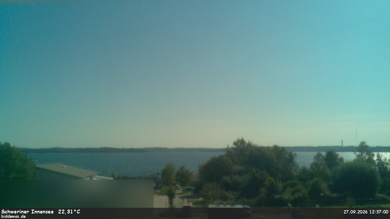 Archiv Foto Webcam Blick auf den Schweriner Innensee