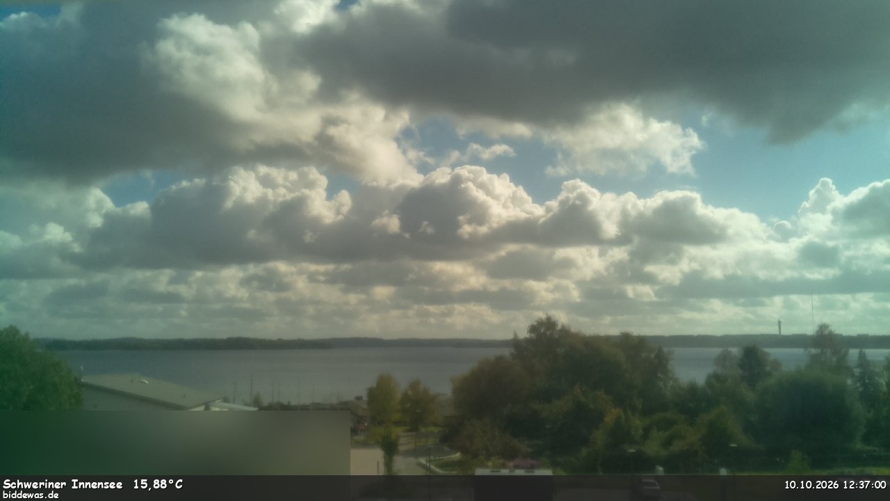 Archived image Webcam View of Lake Schwerin