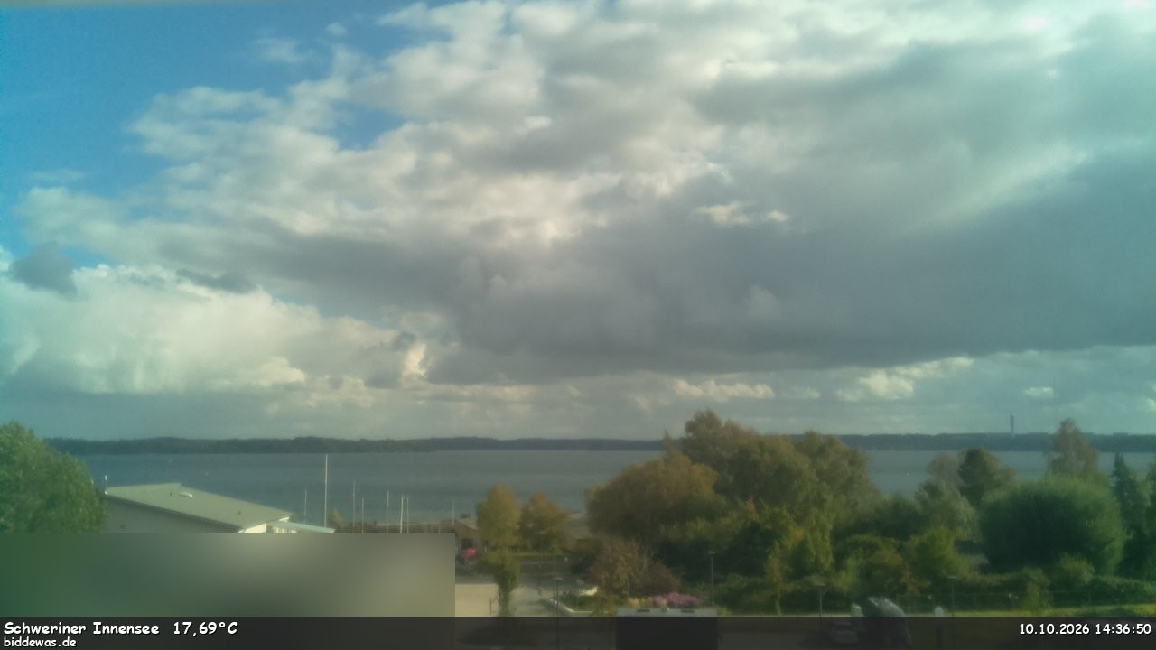 Archived image Webcam View of Lake Schwerin