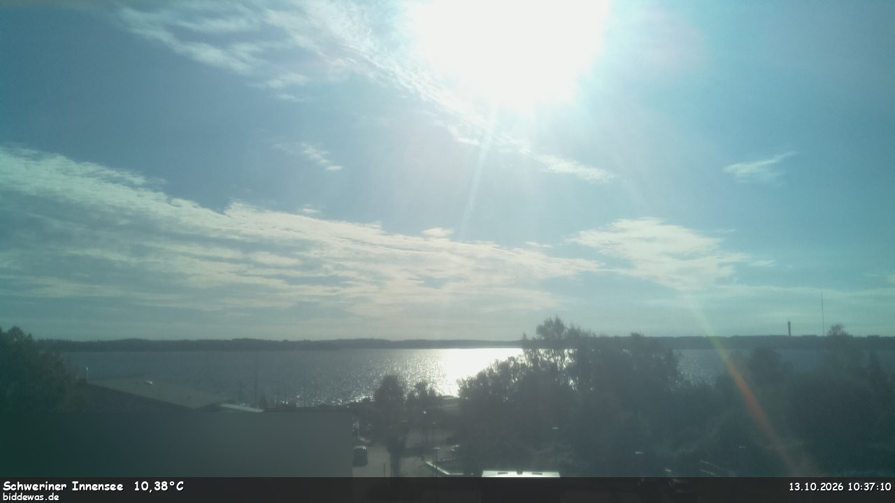Archiv Foto Webcam Blick auf den Schweriner Innensee