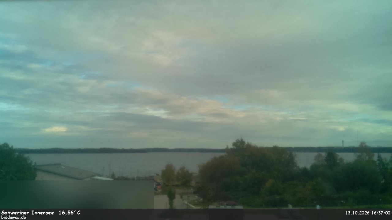 Archiv Foto Webcam Blick auf den Schweriner Innensee