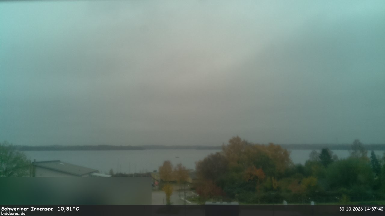 Archiv Foto Webcam Blick auf den Schweriner Innensee