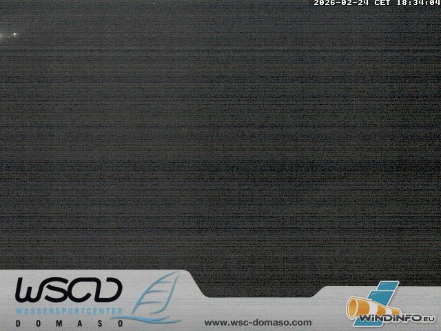 Archiv Foto Webcam Comer See - Strand in Domaso