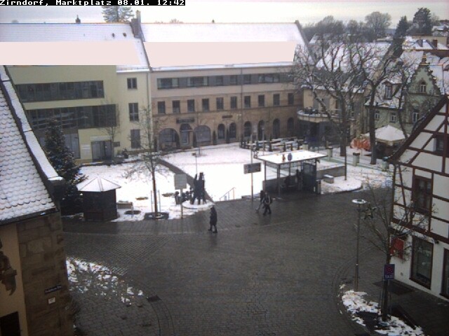 Archiv Foto Webcam Marktplatz Zirndorf