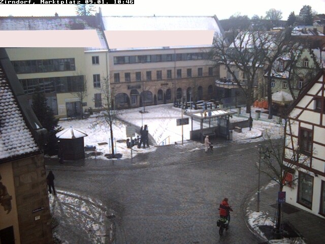 Archiv Foto Webcam Marktplatz Zirndorf