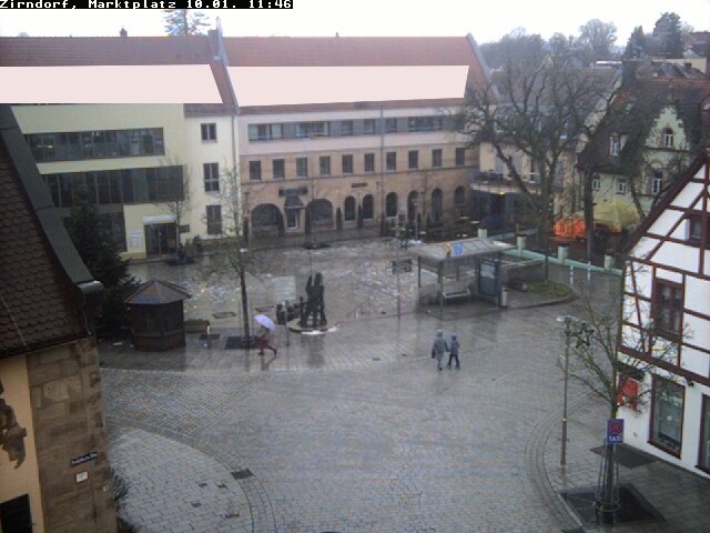 Archiv Foto Webcam Marktplatz Zirndorf