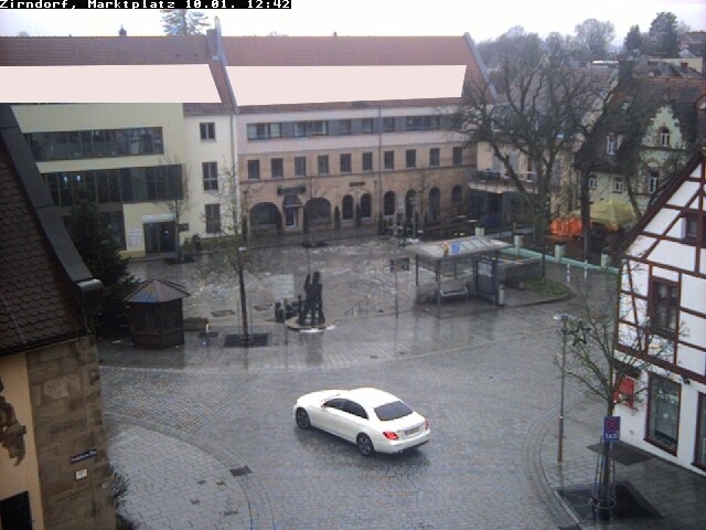 Archiv Foto Webcam Marktplatz Zirndorf