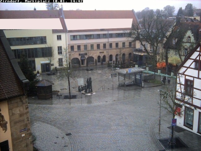 Archiv Foto Webcam Marktplatz Zirndorf