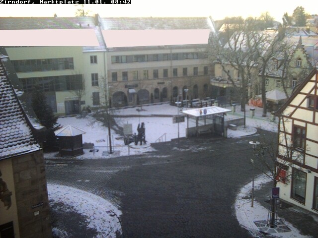 Archiv Foto Webcam Marktplatz Zirndorf