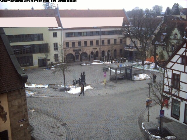 Archiv Foto Webcam Marktplatz Zirndorf