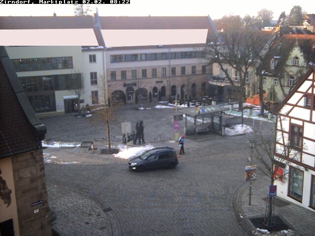 Archiv Foto Webcam Marktplatz Zirndorf
