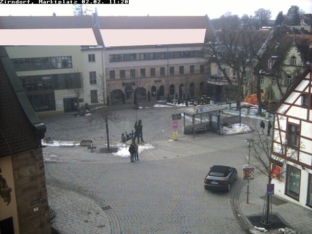 Archiv Foto Webcam Marktplatz Zirndorf