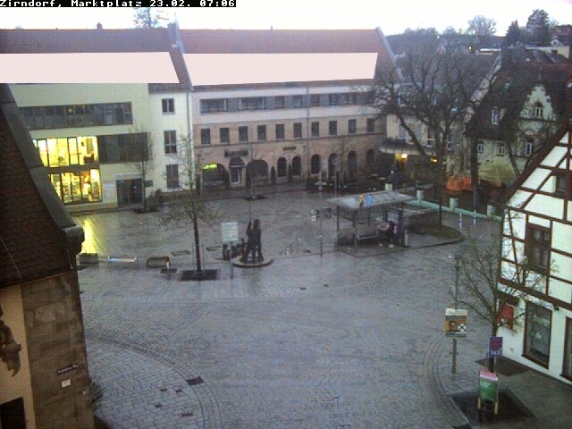 Archiv Foto Webcam Marktplatz Zirndorf
