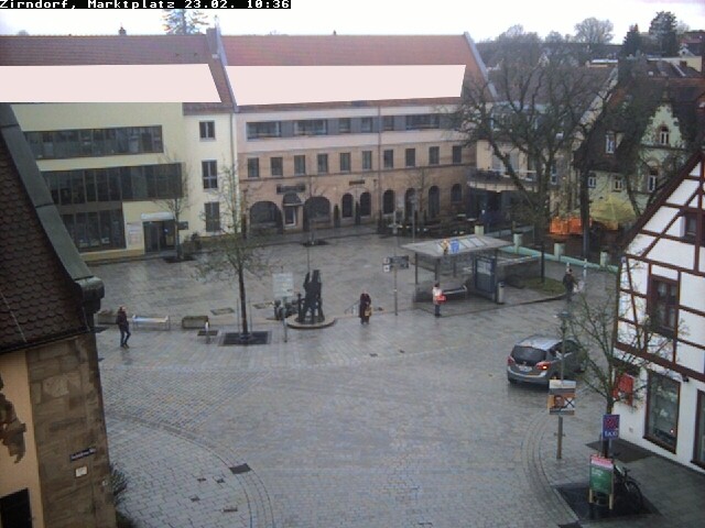Archiv Foto Webcam Marktplatz Zirndorf