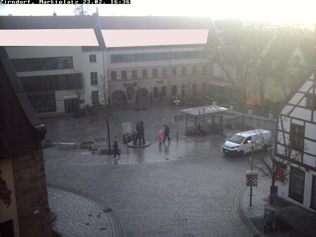 Archiv Foto Webcam Marktplatz Zirndorf