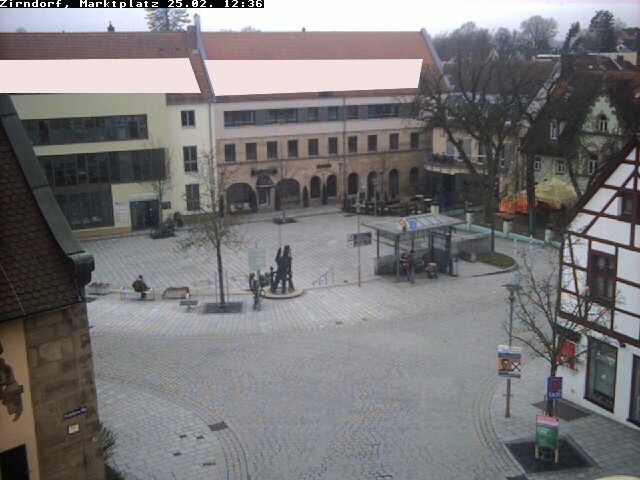Archiv Foto Webcam Marktplatz Zirndorf