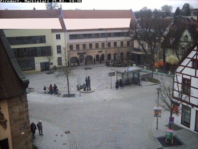 Archiv Foto Webcam Marktplatz Zirndorf