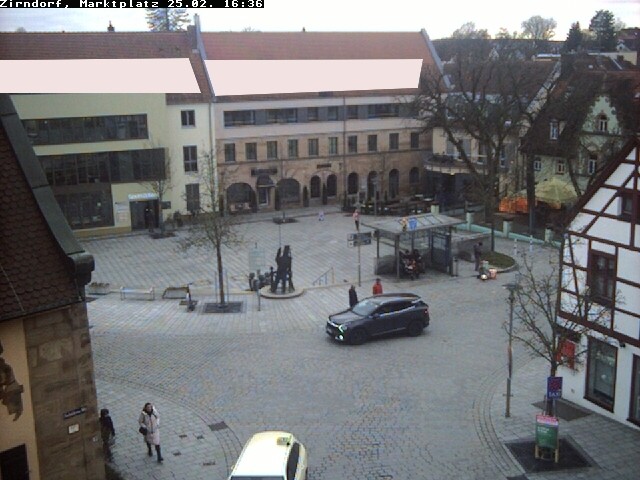 Archiv Foto Webcam Marktplatz Zirndorf