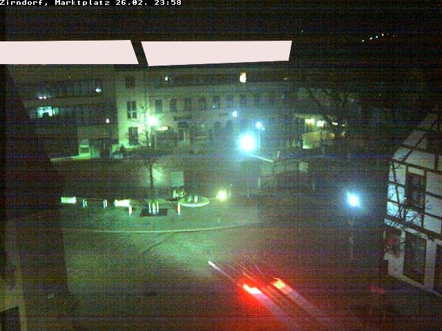 Archived image Webcam Town square Zirndorf