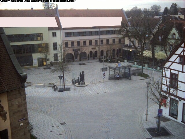 Archiv Foto Webcam Marktplatz Zirndorf