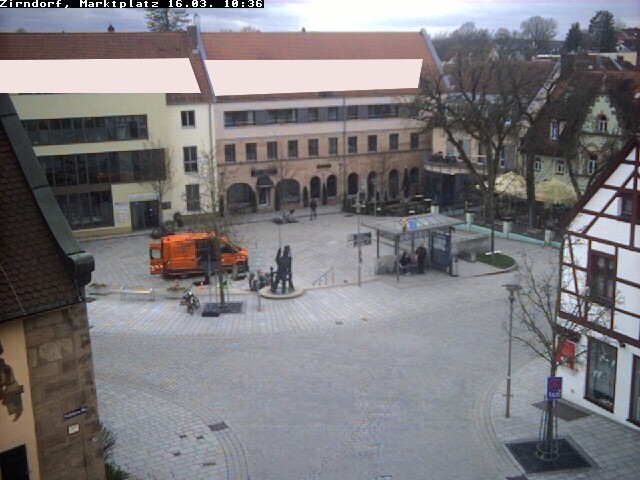 Archiv Foto Webcam Marktplatz Zirndorf