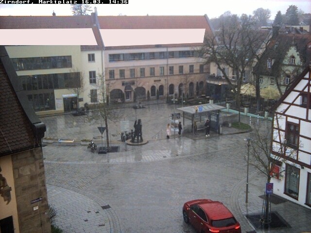 Archiv Foto Webcam Marktplatz Zirndorf