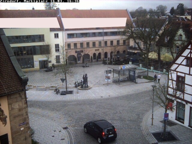 Archiv Foto Webcam Marktplatz Zirndorf