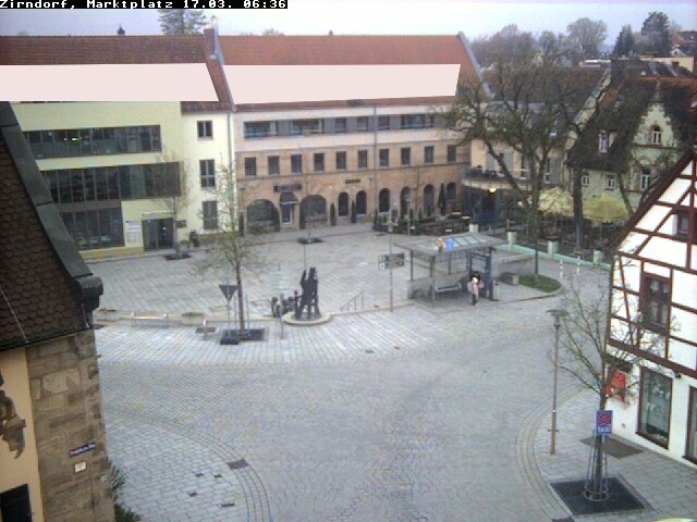 Archiv Foto Webcam Marktplatz Zirndorf