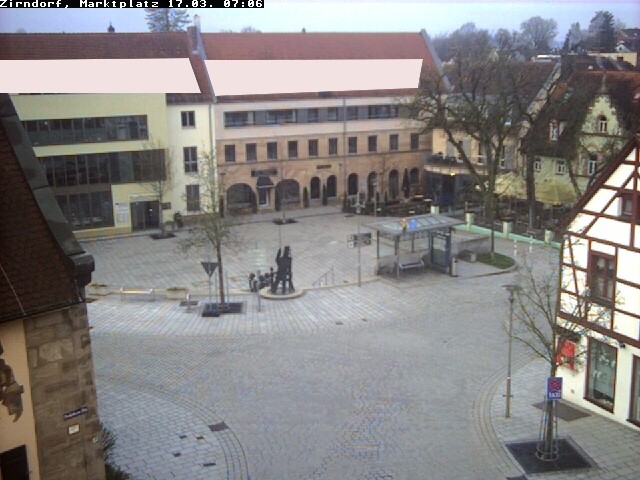 Archiv Foto Webcam Marktplatz Zirndorf