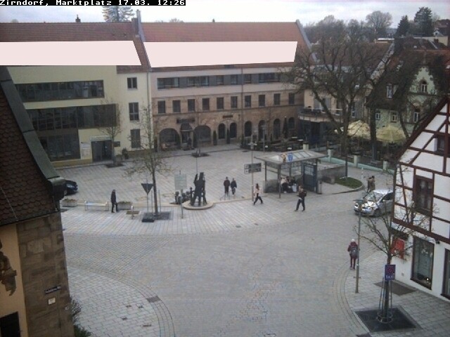 Archiv Foto Webcam Marktplatz Zirndorf