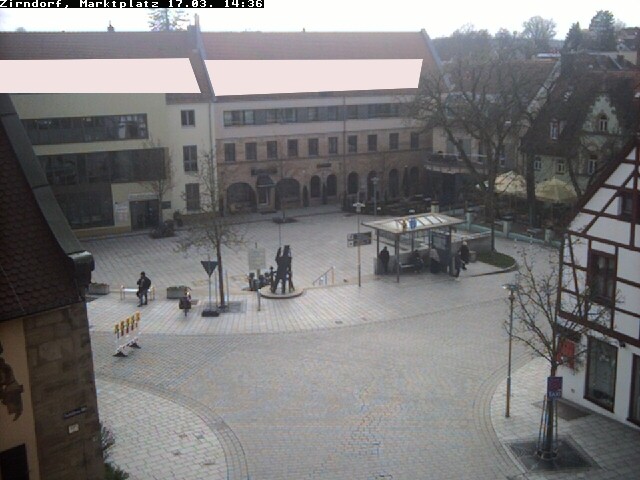 Archiv Foto Webcam Marktplatz Zirndorf