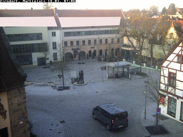 Archiv Foto Webcam Marktplatz Zirndorf