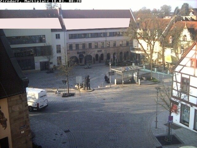 Archiv Foto Webcam Marktplatz Zirndorf