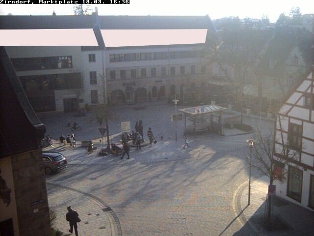 Archiv Foto Webcam Marktplatz Zirndorf
