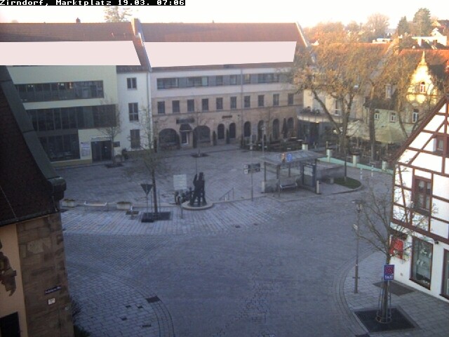 Archiv Foto Webcam Marktplatz Zirndorf