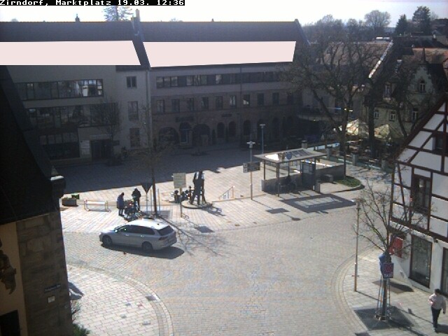 Archiv Foto Webcam Marktplatz Zirndorf