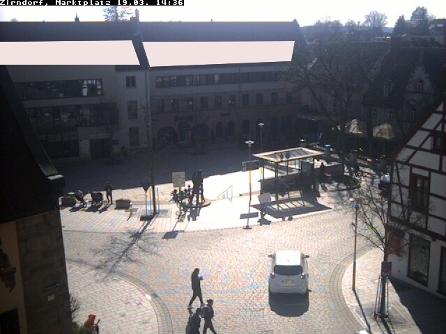 Archiv Foto Webcam Marktplatz Zirndorf