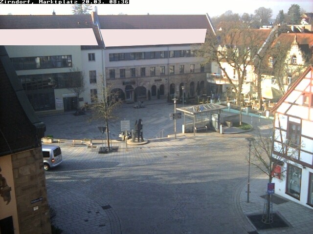 Archiv Foto Webcam Marktplatz Zirndorf