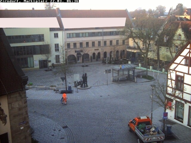 Archiv Foto Webcam Marktplatz Zirndorf