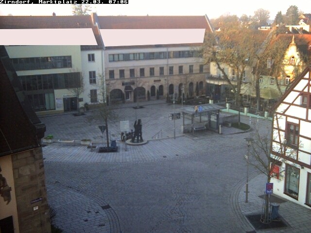 Archiv Foto Webcam Marktplatz Zirndorf